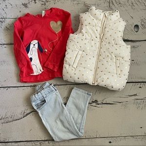 Girls 4T Play Clothes Bundle